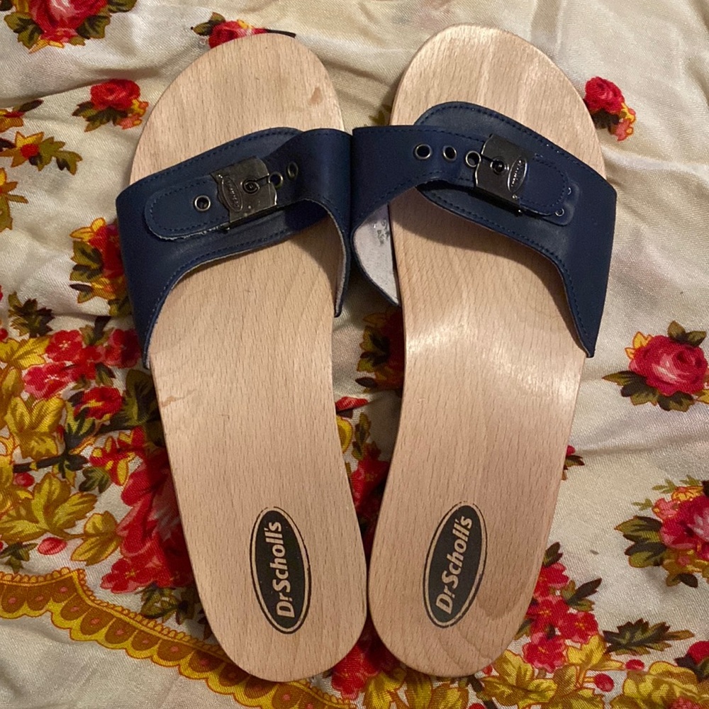 Dr Scholl’s Navy Original Sandal size 9 unworn